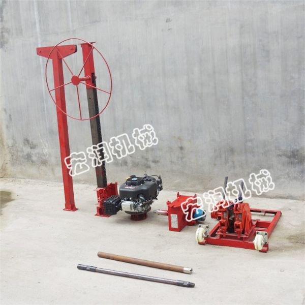 廠家生產(chǎn)汽油取芯機(jī)，戶外取芯勘探鉆機(jī)